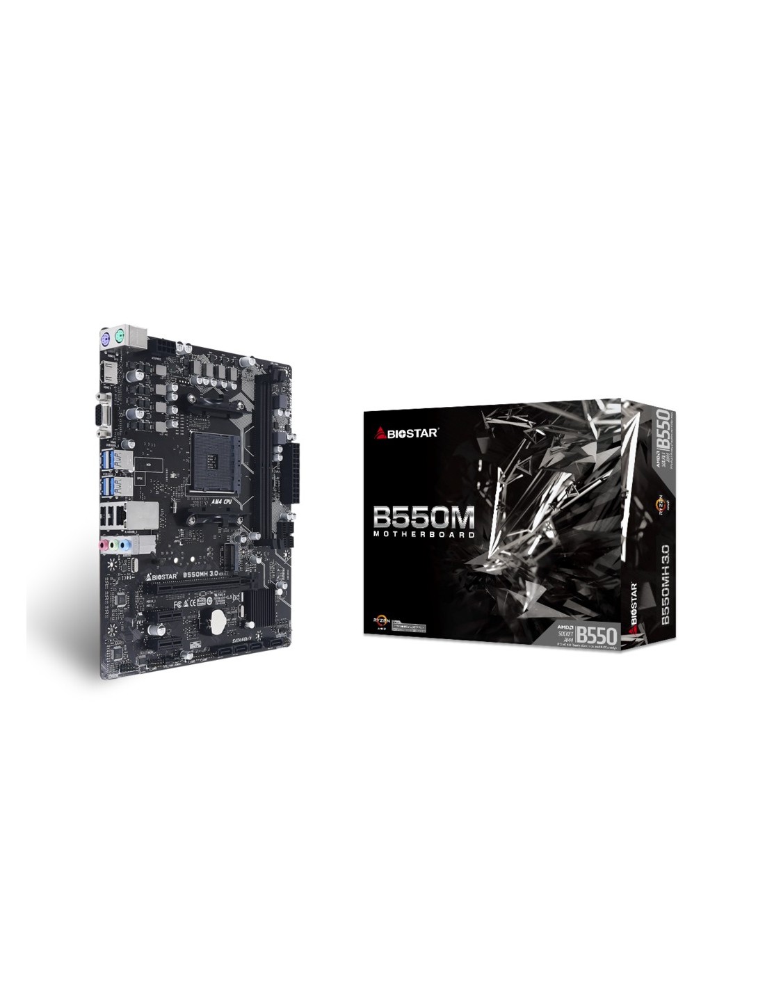 Biostar B Mh Scheda Madre Amd B Socket Am Micro Atx