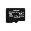 Micro SDHC Kingston 32GB  Canvas Select Plus + Adattatore SDCS2 32GB