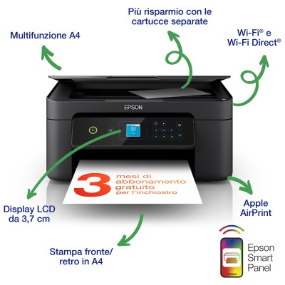 Stampante Multifunzione Epson Expression Home XP-3205