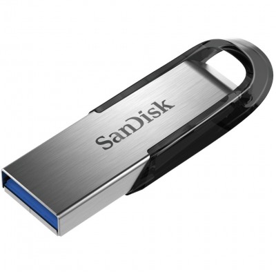 Pendrive SanDisk ULTRA FLAIR 32 GB USB 3.0 Nero, Argento