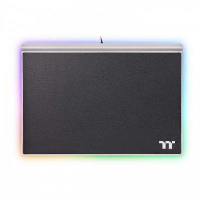 Tappetino per Mouse Thermaltake ARGENT MP1 RGB Nero