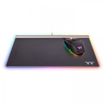 Tappetino per Mouse Thermaltake ARGENT MP1 RGB Nero