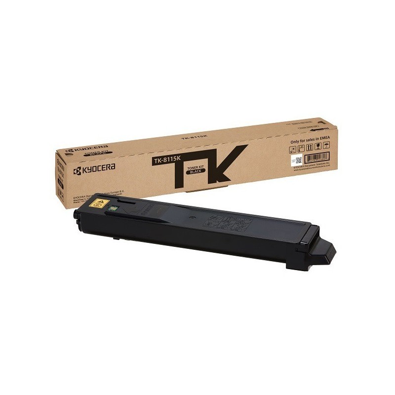 Toner Kyocera nero TK-8115K 1T02P30NL0 12000 pagine