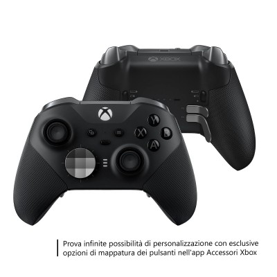 Microsoft Elite Nero Gamepad Analogico Digitale Android, PC, Xbox One, One X