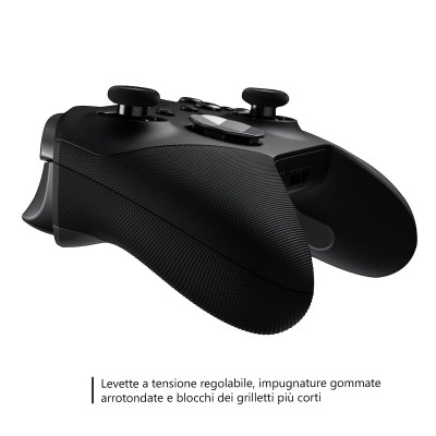 Microsoft Elite Nero Gamepad Analogico Digitale Android, PC, Xbox One, One X