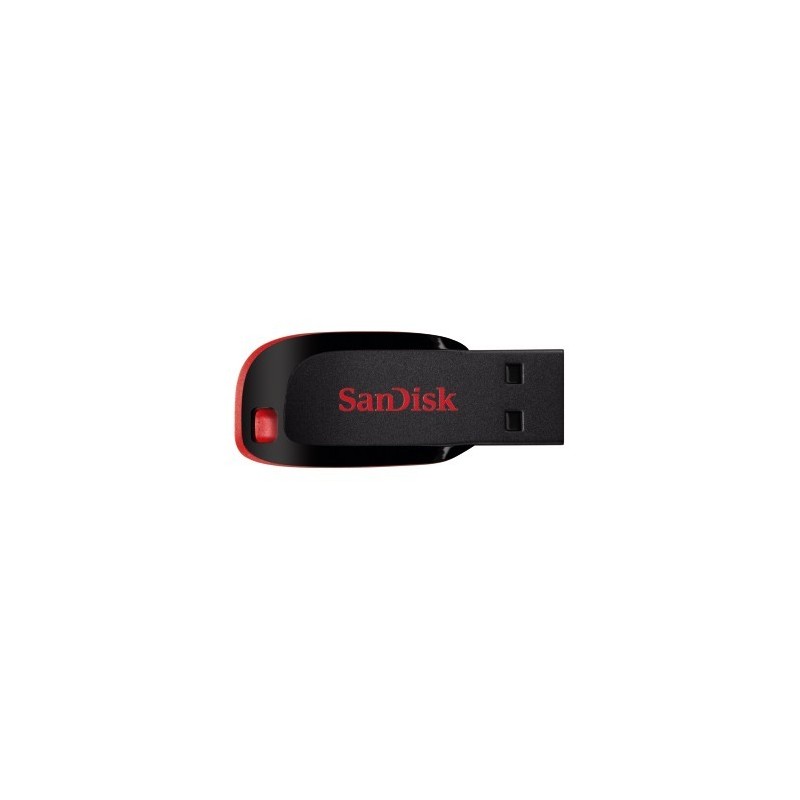 Pendrive SanDisk Cruzer Blade 64 GB USB 2.0 Nero, Rosso