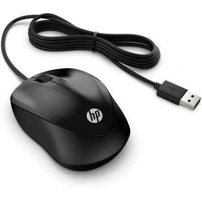 Mouse HP Wired 1000 nero Mouse HP Wired 1000 nero