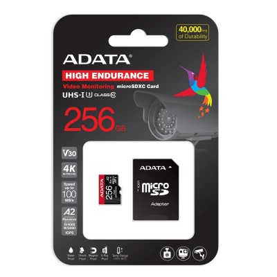 MICRO SDXC ADATA High Endurance 256 GB 