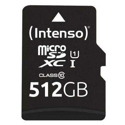 MICRO SDXC INTENSO UHS-I Performance 512 GB MICRO SDXC INTENSO UHS-I Performance 512 GB
