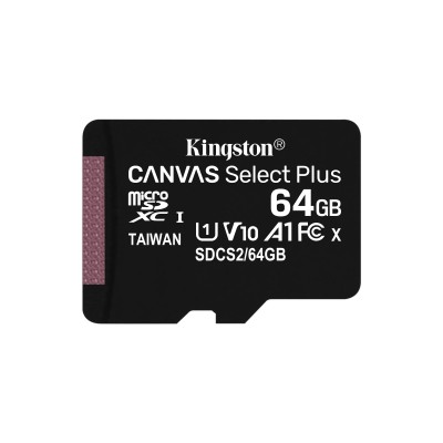 MICRO SDXC KINGSTON  Canvas Select Plus 64 GB 