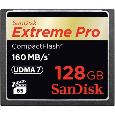 SCHEDA SD SANDISK CompactFlash Extreme Pro 128 GB