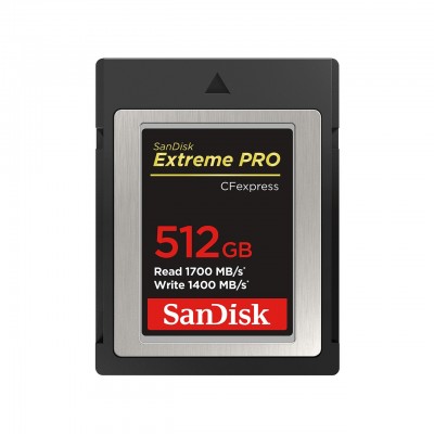 SCHEDA SD SANDISK Extreme Pro CFexpress 512 GB SCHEDA SD SANDISK Extreme Pro CFexpress 512 GB