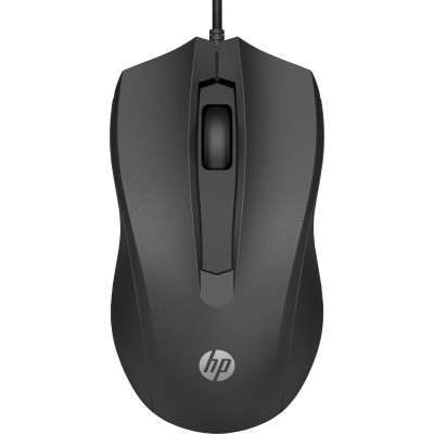 Mouse HP Wired Maus 100 Nero