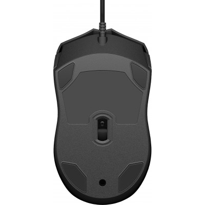 Mouse HP Wired Maus 100 Nero