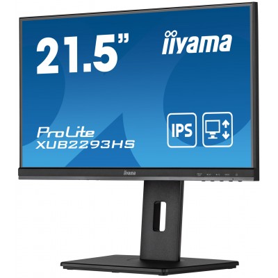 Monitor iiyama ProLite XUB2293HS-B5 22'' FullHD,IPS 75 Hz LED Nero