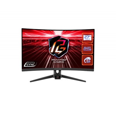 Monitor ASRock Phantom Gaming PG27F15RS1A 27'' curvo 240Hz