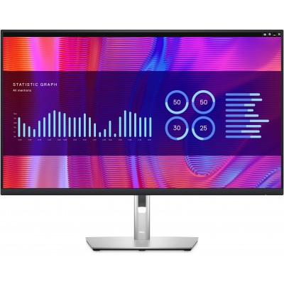 Monitor Dell P3223DE 32'' QHD IPS USB-C HDMI Argento Nero