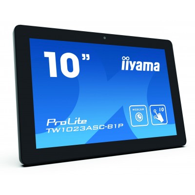 Monitor iiyama TW1023ASC-B1P 10'' WXGA TN Touchscreen Webcam LED Nero