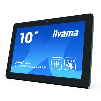 Monitor iiyama TW1023ASC-B1P 10'' WXGA TN Touchscreen Webcam LED Nero