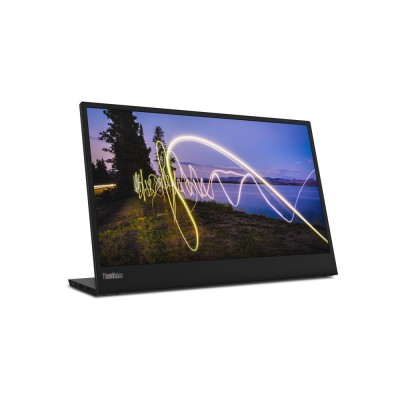 Monitor Lenovo ThinkVision M15 16'' FullHD IPS USB-C LED Nero