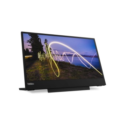 Monitor Lenovo ThinkVision M15 16'' FullHD IPS USB-C LED Nero