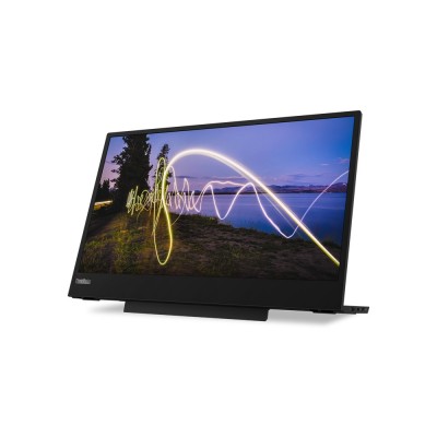 Monitor Lenovo ThinkVision M15 16'' FullHD IPS USB-C LED Nero