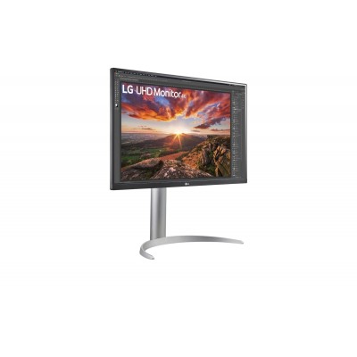 Monitor LG 27UP85NP-W 27'' UltraHD 4K IPS HDR USB-C LED Argento