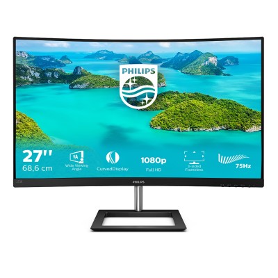 Monitor Philips 272E1CA 00 27'' FullHD VA 75 Hz AMD Free-Sync LED Nero