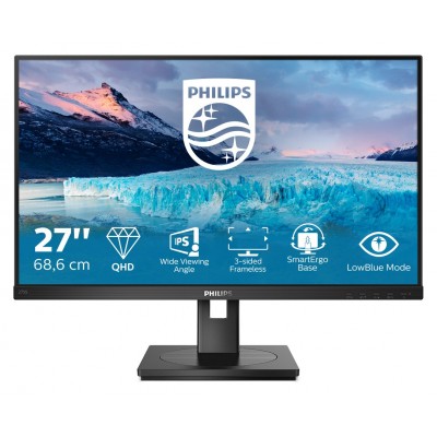 Monitor Philips 275S1AE 00 27'' QHD IPS Adaptive-Sync 75 Hz LED Nero