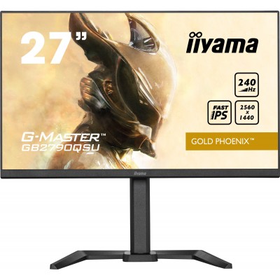 Monitor Iiyama Gold Phoenix G-Master GB2790QSU-B5 27'' QHD Led Nero 