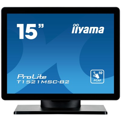 Monitor Iiyama ProLite T1521MSC-B2 15'' XGA Led Nero 