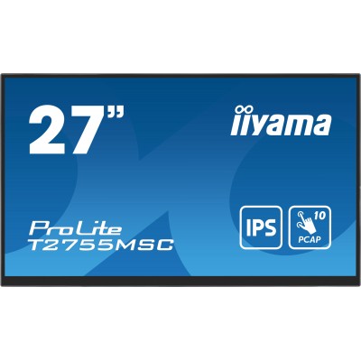 Monitor Iiyama ProLite T2755MSC-B1 27'' FullHD Led Nero 