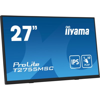 Monitor Iiyama ProLite T2755MSC-B1 27'' FullHD Led Nero 