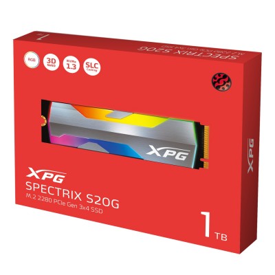 SSD M.2 ADATA XPG SPECTRIX S20G 500 GB PCI Express 3.0 3D NAND NVMe