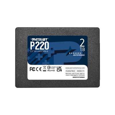 SSD SATA III PATRIOT P220 2TB SSD