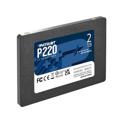 SSD SATA III PATRIOT P220 2TB SSD