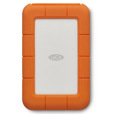 SSD Esterno LaCie Rugged USB-C 5 TB Grigio Giallo