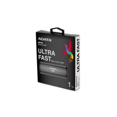 SSD Esterno ADATA SE760 256 GB USB-C 3.2 Gen 2 Grigio Scuro