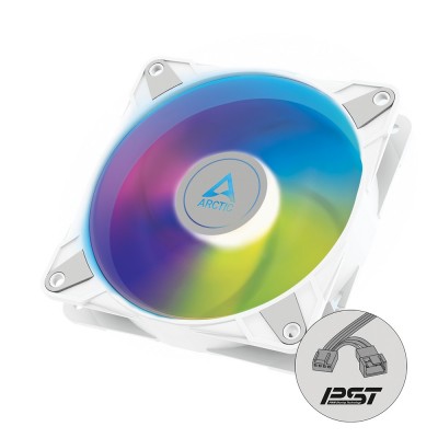 Ventola Arctic P14 PWM PST A-RGB Bianco 140mm