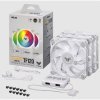 Ventola ASUS TUF Gaming TF120 ARGB RGB-Controller Kit da 3 120 mm Bianco