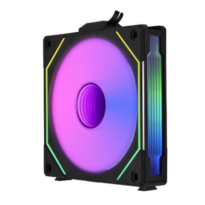 Ventola Lian Li UNI FAN SL-INF 120 ARGB Reverse Blade PWM 120 mm Nero Ventola Lian Li UNI FAN SL-INF 120 ARGB Reverse Blade PWM 120 mm Nero