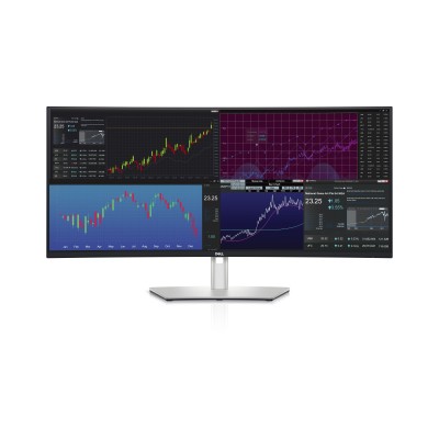 Monitor Dell U3824DW 38'' WQHD+ USB-C IPS LED Nero Argento