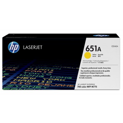 Toner HP 651A Giallo