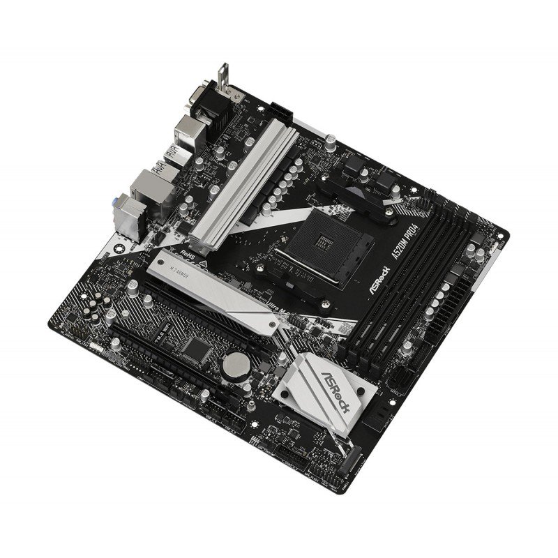 Scheda Madre AMD Asrock A520M Pro4 AM4 Micro-ATX