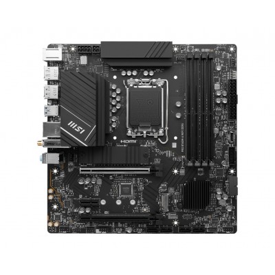 Scheda Madre MSI PRO B760M-A WIFI DDR4 LGA 1700 Micro-ATX Scheda Madre MSI PRO B760M-A WIFI DDR4 LGA 1700 Micro-ATX