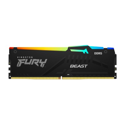 Ram KINGSTON FURY BEAST DDR5 5200MHz 16GB (1x16) XMP 3.0 CL40 NERO