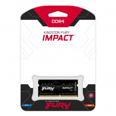 RAM SO-DIMM KINGSTON Fury Impact DDR4 16GB (1x16) 3200MHz CL20