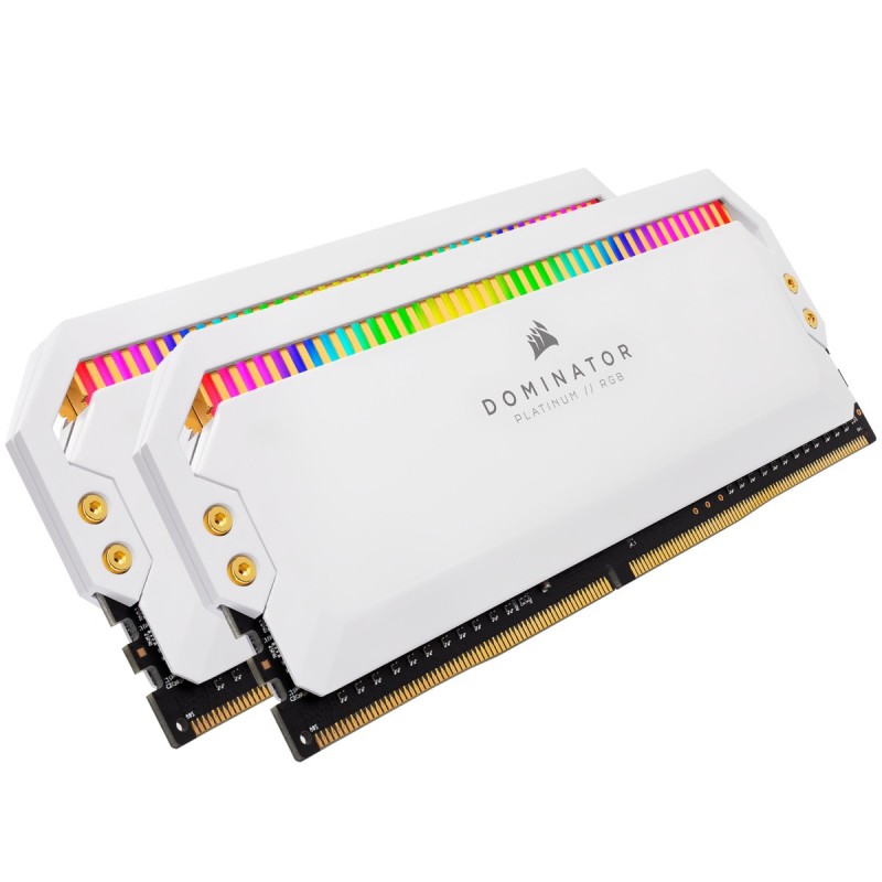 RAM Corsair Dominator Platinum RGB DDR4 3600MHz 16GB (2x8) CL18 Bianco