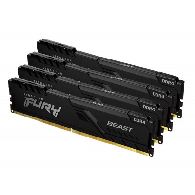 RAM KINGSTON FURY Beast DDR4 3600MHz 32GB (4x8) CL17