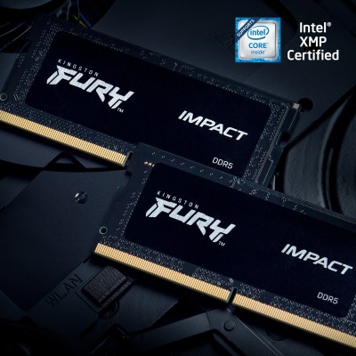 RAM SO-DIMM KINGSTON FURY Impact DDR5 4800MHz 16GB (2x8) CL38